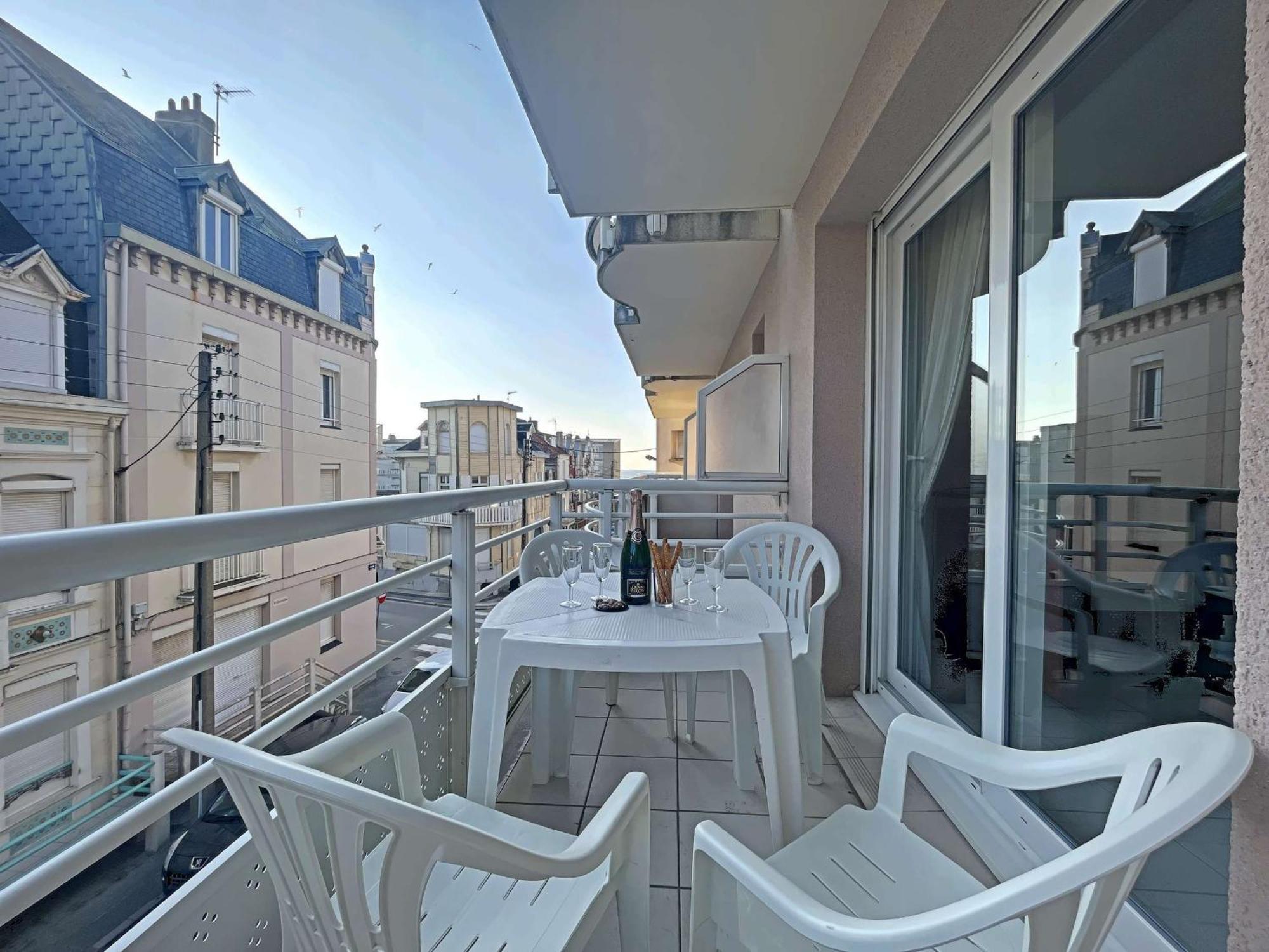 Superbe T2 Bis Proche Plage Avec Balcon Et Parking - Fr-1-646-44 Berck Exterior foto